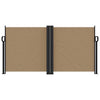Vidaxl windscherm uittrekbaar 120x1000 cm taupe