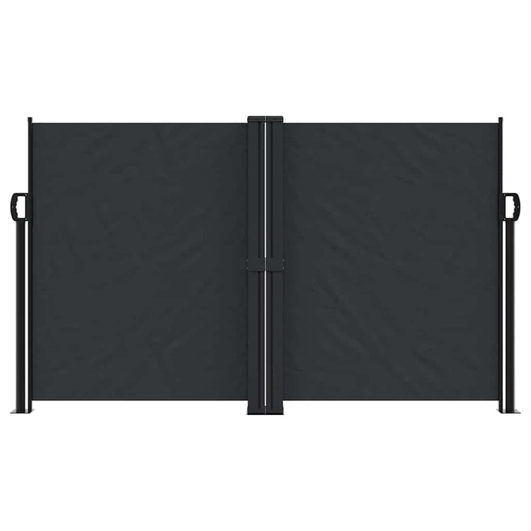 Vidaxl windscherm uittrekbaar 140x1000 cm zwart