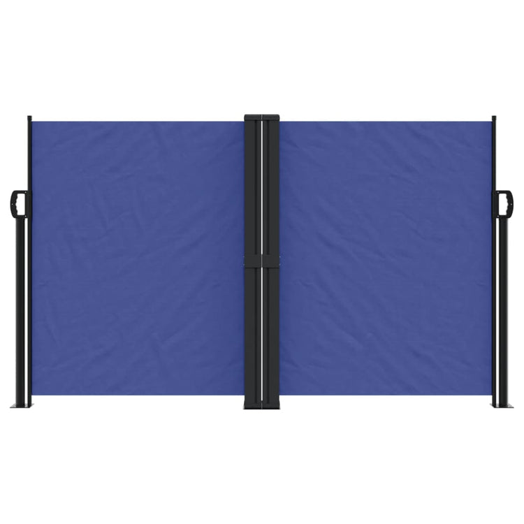 Vidaxl windscherm uittrekbaar 140x1000 cm blauw