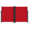 Vidaxl windscherm uittrekbaar 140x1000 cm rood