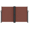 Vidaxl windscherm uittrekbaar 140x1000 cm bruin