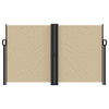 Vidaxl windscherm uittrekbaar 140x1000 cm beige