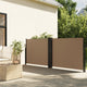 Vidaxl windscherm uittrekbaar 140x1000 cm taupe