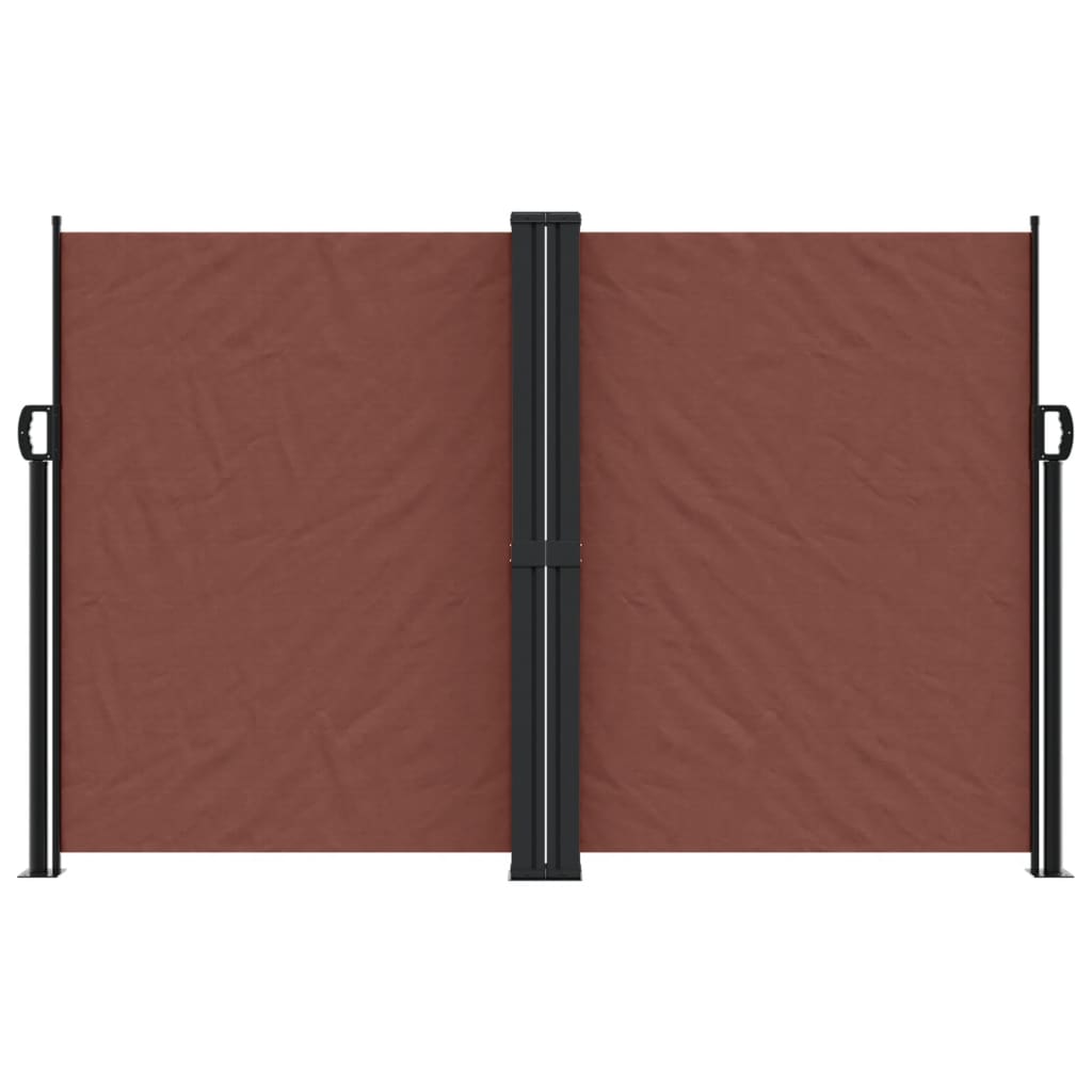 Vidaxl windscherm uittrekbaar 160x1000 cm bruin