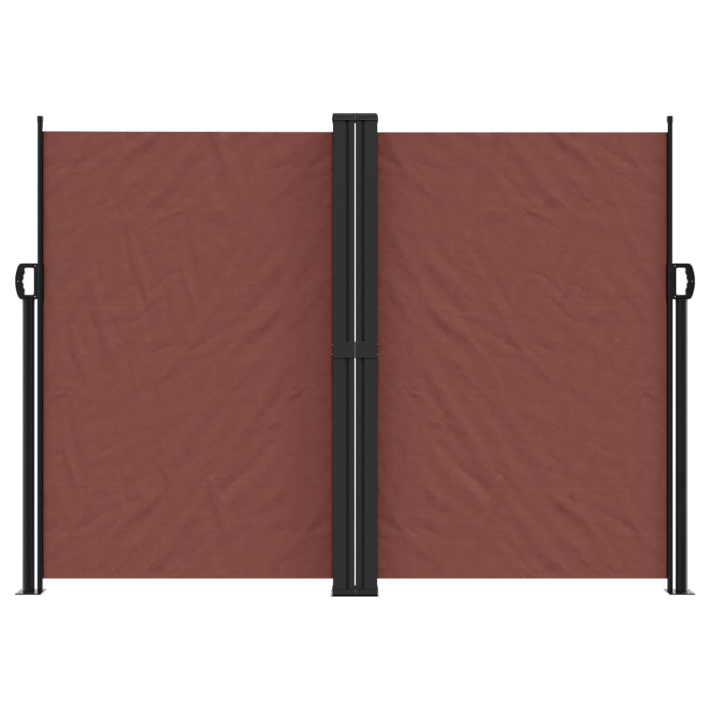 Vidaxl windscherm uittrekbaar 180x1000 cm bruin