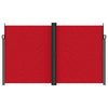 Vidaxl windscherm uittrekbaar 200x1000 cm rood