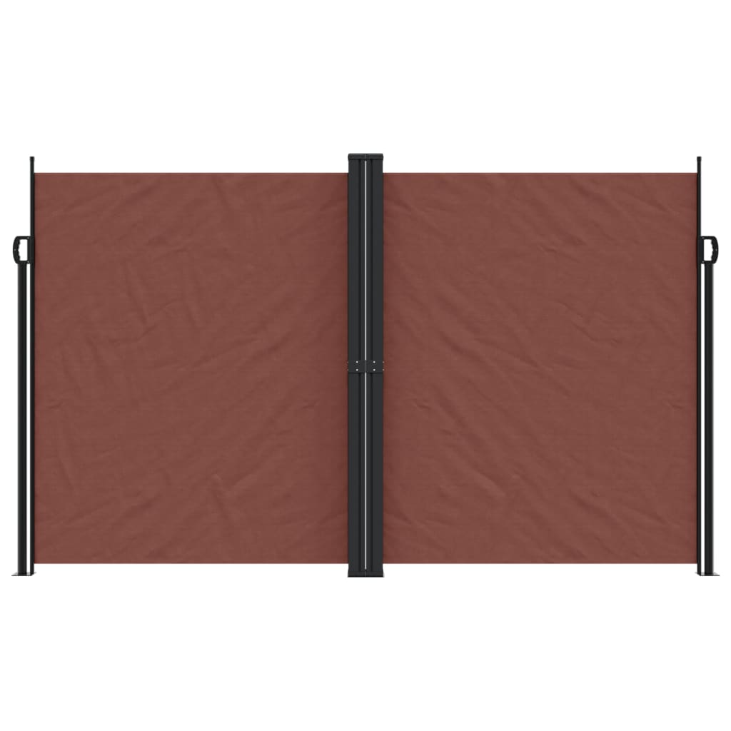 Vidaxl windscherm uittrekbaar 200x1000 cm bruin