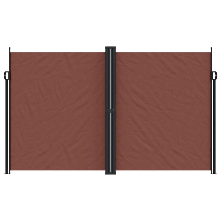 Vidaxl windscherm uittrekbaar 200x1000 cm bruin
