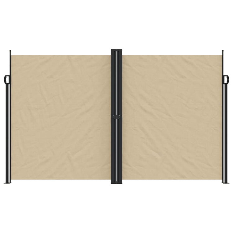 Vidaxl windscherm uittrekbaar 200x1000 cm beige