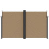 Vidaxl windscherm uittrekbaar 200x1000 cm taupe