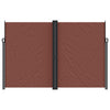 Vidaxl windscherm uittrekbaar 220x1000 cm bruin