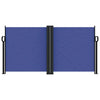Vidaxl windscherm uittrekbaar 120x1200 cm blauw