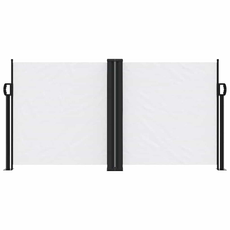 Vidaxl windscherm uittrekbaar 120x1200 cm wit