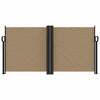 Vidaxl windscherm uittrekbaar 120x1200 cm taupe