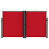 Vidaxl windscherm uittrekbaar 140x1200 cm rood