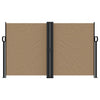 Vidaxl windscherm uittrekbaar 140x1200 cm taupe