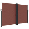 Vidaxl windscherm uittrekbaar 160x1200 cm bruin