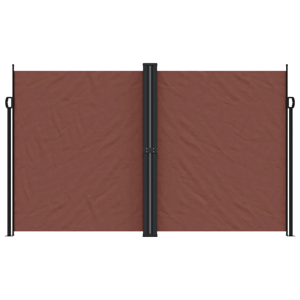 Vidaxl tuinscherm uittrekbaar 200x1200 cm bruin