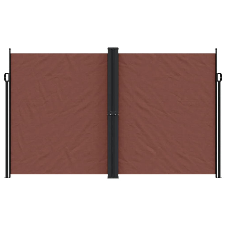 Vidaxl tuinscherm uittrekbaar 200x1200 cm bruin
