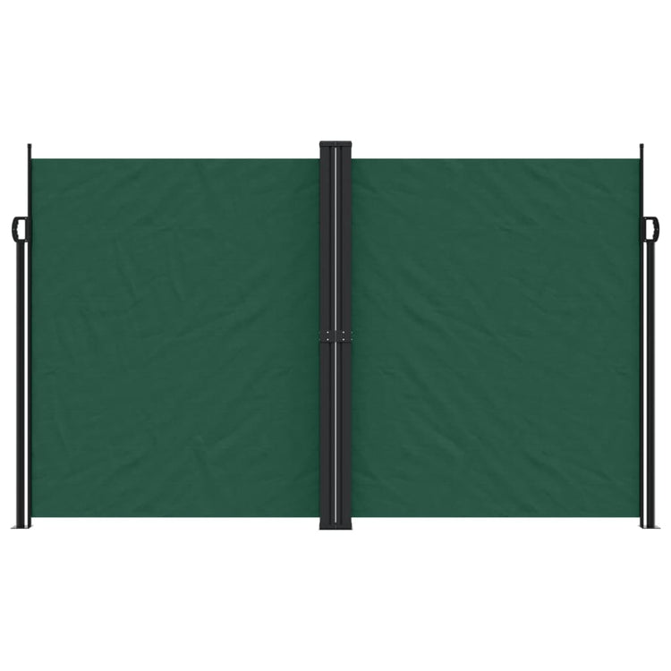 Vidaxl windscherm uittrekbaar 200x1200 cm donkergroen