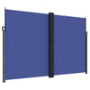 Vidaxl tuinscherm uittrekbaar 220x1200 cm blauw