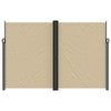 Vidaxl windscherm uittrekbaar 220x1200 cm beige