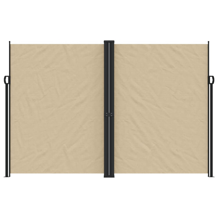 Vidaxl windscherm uittrekbaar 220x1200 cm beige