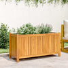Vidaxl plantenbak met voering 99,5x38x50 cm massief acaciahout