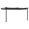 Vidaxl prieel antraciet 400 x 300 x 200 cm polyester