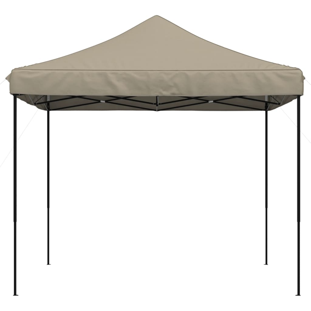 Vidaxl partytent inklapbaar pop-up 292x292x315 cm taupe