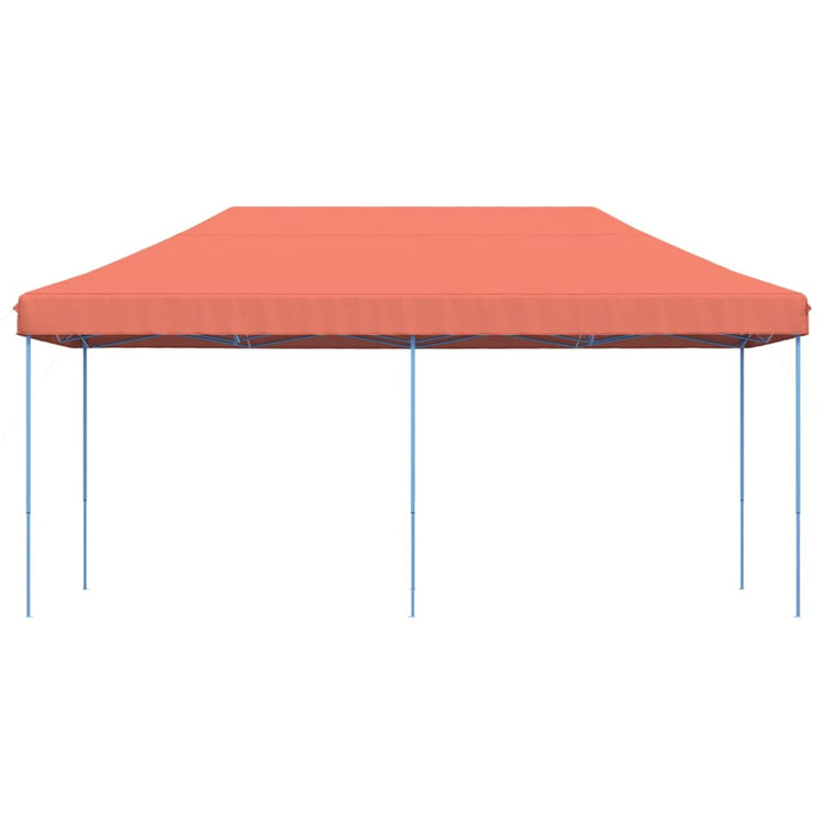 Vidaxl partytent inklapbaar pop-up 580x292x315 cm terracotta