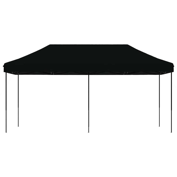 Vidaxl partytent inklapbaar pop-up 580x292x315 cm zwart