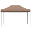 Vidaxl partytent inklapbaar pop-up 440x292x315 cm bruin
