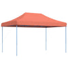Vidaxl partytent inklapbaar pop-up 440x292x315 cm terracotta