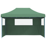Vidaxl partytent inklapbaar pop-up met 3 zijwanden groen - afbeelding 3