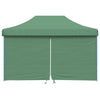 Vidaxl partytent inklapbaar pop-up met 4 zijwanden groen