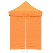 Vidaxl partytent inklapbaar pop-up met 4 zijwanden oranje - afbeelding 3