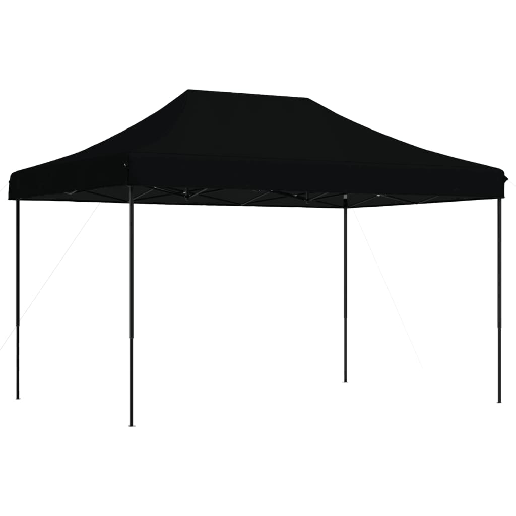 Vidaxl partytent inklapbaar pop-up 410x279x315 cm zwart