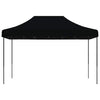 Vidaxl partytent inklapbaar pop-up 410x279x315 cm zwart