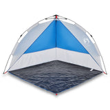 Vidaxl strandtent waterdicht snelontgrendeling azuurblauw - afbeelding 2