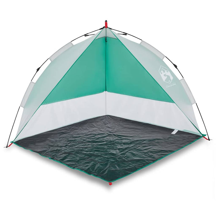 Vidaxl strandtent waterdicht snelontgrendeling zeegroen