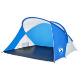 Vidaxl strandtent 2-persoons pop-up waterdicht azuurblauw - afbeelding 2