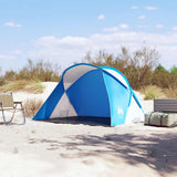 Vidaxl strandtent 2-persoons pop-up waterdicht azuurblauw - afbeelding 3