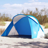 Vidaxl strandtent 2-persoons pop-up waterdicht azuurblauw - afbeelding 1