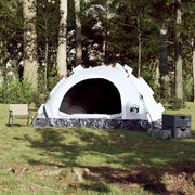 Vidaxl tent 2-persoons snelontgrendeling verduisterende stof wit - afbeelding 3
