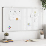 Vidaxl whiteboard magnetisch 60x30x1,7 cm aluminium - afbeelding 1