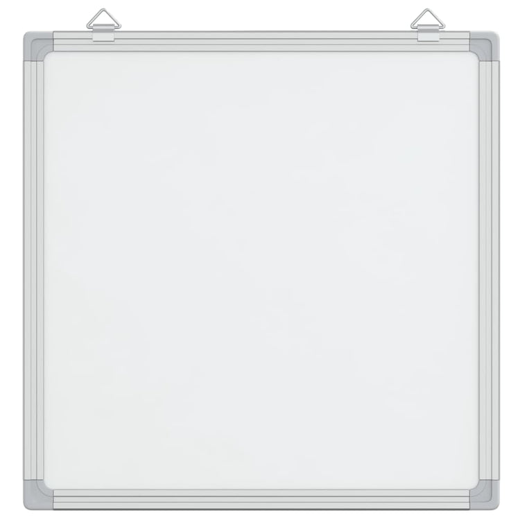 Vidaxl whiteboard magnetisch 40x40x1,7 cm aluminium