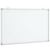 Vidaxl whiteboard magnetisch 80x50x1,7 cm aluminium