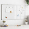 Vidaxl whiteboard magnetisch 100x50x1,7 cm aluminium