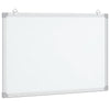 Vidaxl whiteboard magnetisch 80x60x1,7 cm aluminium
